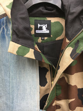 Bull denim camouflage jacket