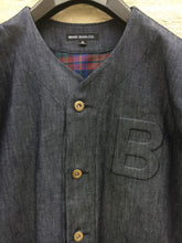 DENIM JERSEY WITH 3D LOGO