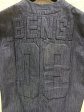 DENIM JERSEY WITH 3D LOGO